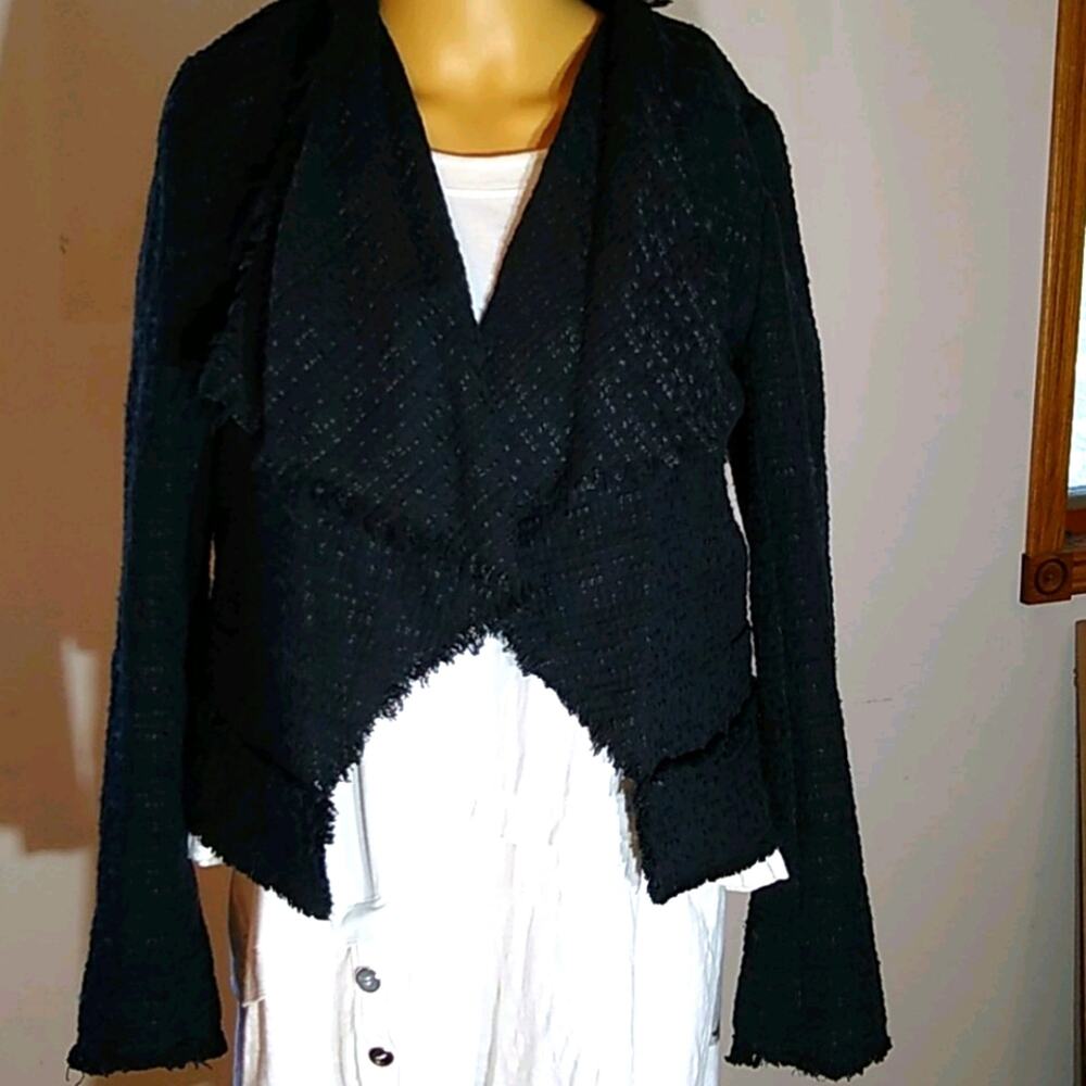 Susina Women's Size Medium  black blazer. Career wear